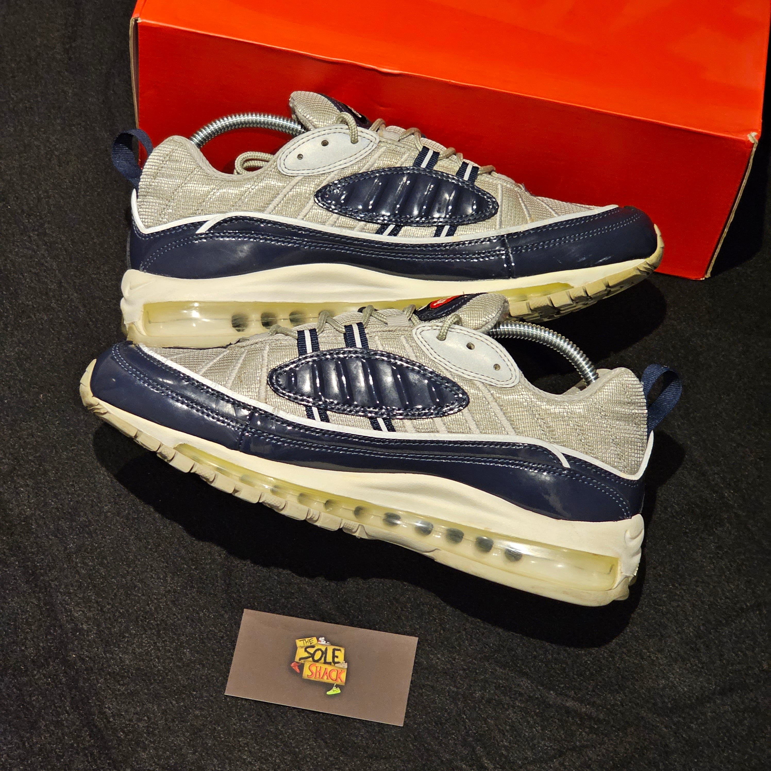 Air max best sale 98 supreme obsidian