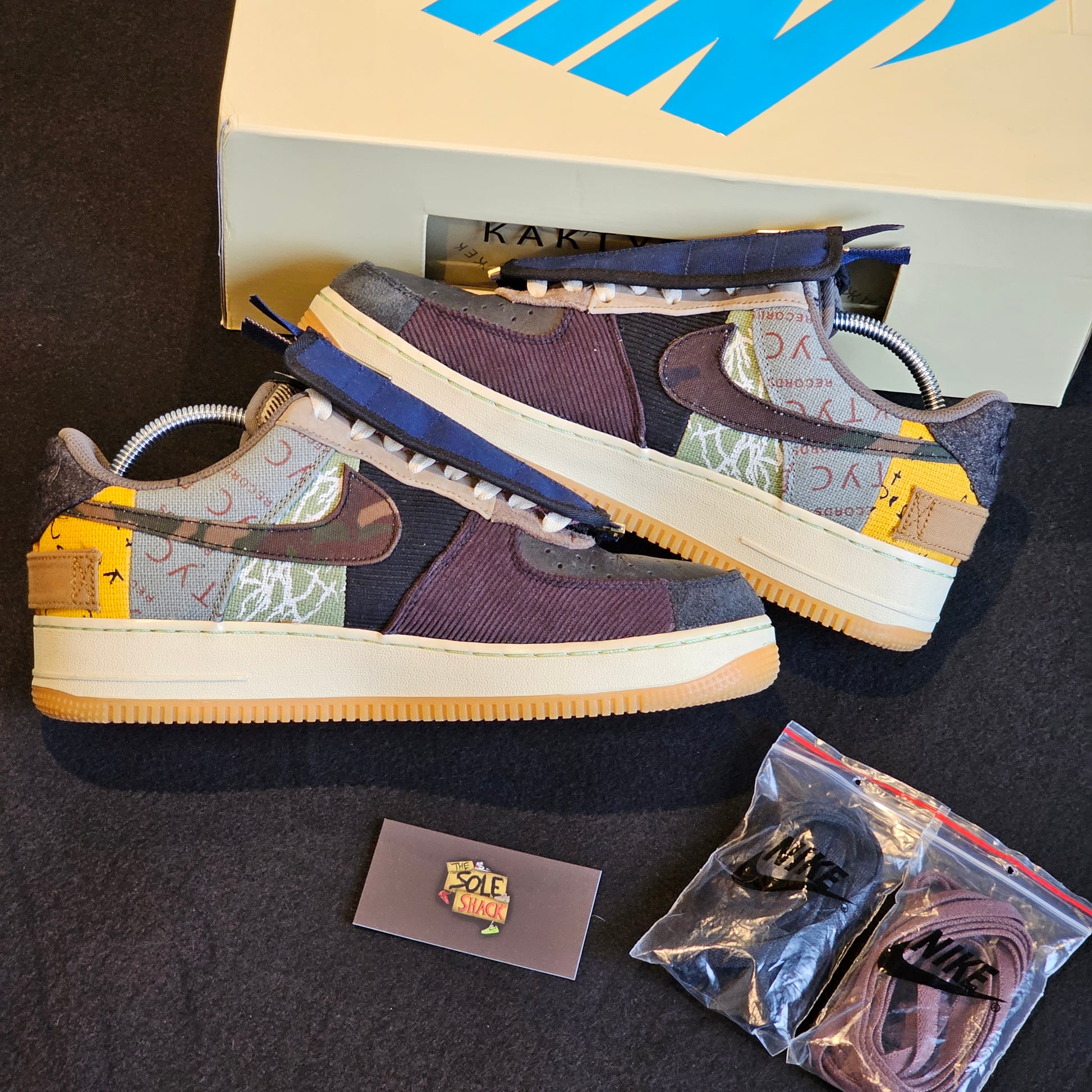 Travis Scott x Nike Air Force 1 Cactus Jack - EUKICKS  Nike shoes air  force, Nike air shoes, Travis scott nike air force