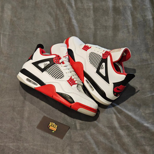 Jordan 4 Retro Fire Red (2020) - UK 7.5